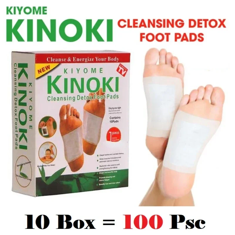 Spa Wellness In - Корея Киноки, очищающая детокс-подушечка для ног,