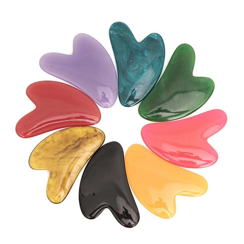 Gua Sha Tool Rose Quartz - Горячая новинка: Камень Гуаша из розового