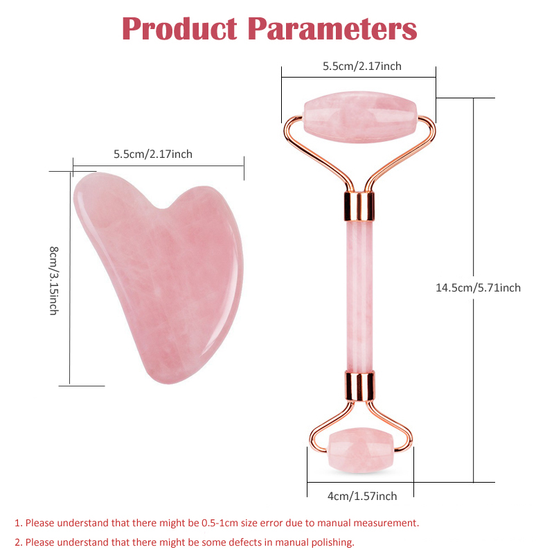 Натуральный розовый кварц, Неф – обзор и цена Gua Sha Tool Rose Quartz