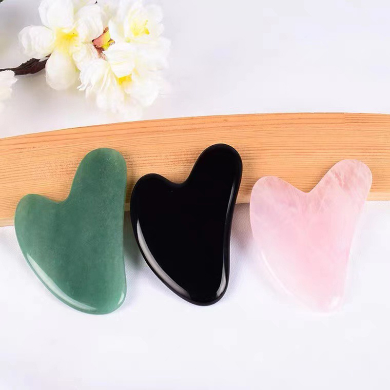 1 шт. новая массажная доска St – обзор и цена Gua Sha Tool Rose Quartz