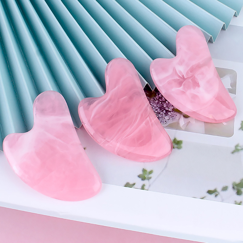 Натуральный камень, нефритовый – обзор и цена Gua Sha Tool Rose Quartz