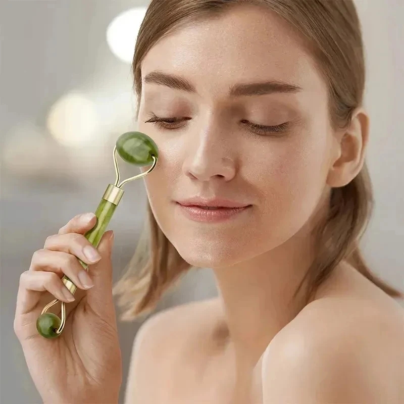 Набор для массажа лица: роллер – обзор и цена Gua Sha Tool Rose Quartz