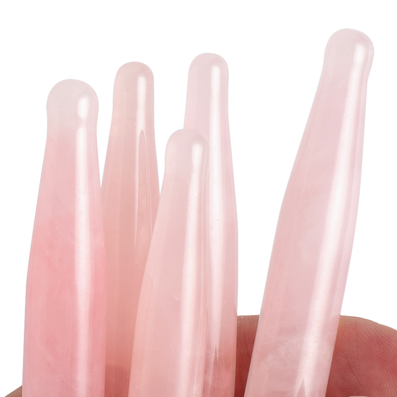 Ручка для массажа глаз, натура – обзор и цена Gua Sha Tool Rose Quartz