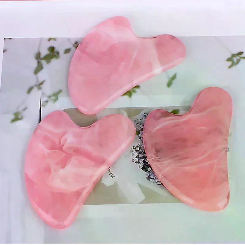 Натуральный нефритовый скребок – обзор и цена Gua Sha Tool Rose Quartz