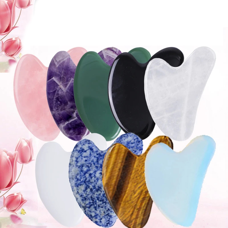 Набор из 10 предметов из натур – обзор и цена Gua Sha Tool Rose Quartz